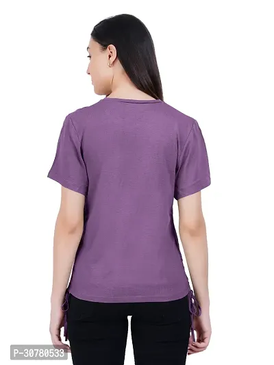 Womens Purple Haze Ruched Tops-thumb2