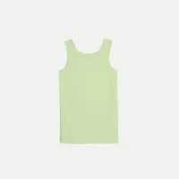 Rad prix Light Green Solid Tank-top-thumb3