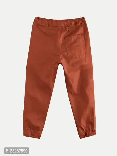 Rad prix Boys Pastel-Dark Orange Woven Joggers-thumb4