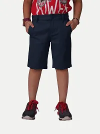 Rad prix Boys Navy Chino Shorts-thumb3