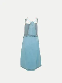 Rad prix Girls Blue Denim Dungaree-thumb3