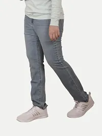 Rad prix Women Denim Casual Pant- Light Blue Colour-thumb1