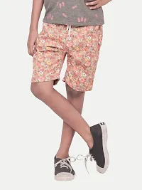 Rad prix Boys Casual printed shorts- Light Pink Colour-thumb2