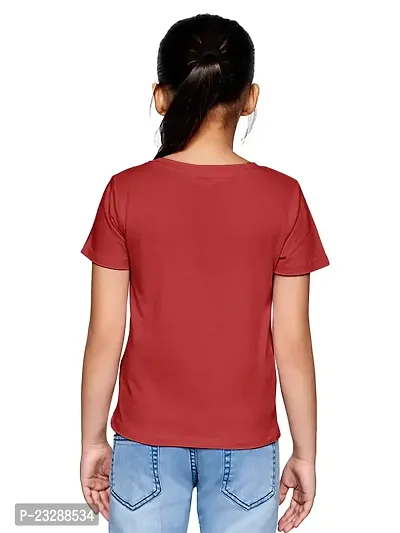 Red Solid T-Shirt-thumb4