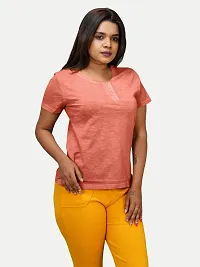 Elegant Cotton Tshirt For Women-thumb2