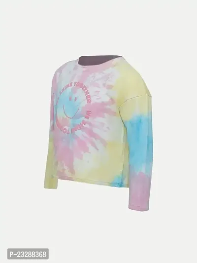 Rad prix Tie-dye Smiley Printed T-Shirt-thumb2