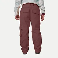 Rad prix Boys Burgandy Cargo Pants-thumb3