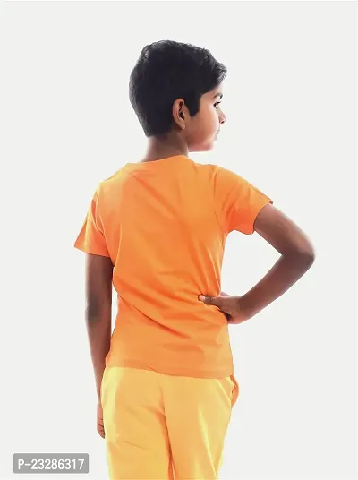 Rad prix Orange Printed T Shirts-thumb4