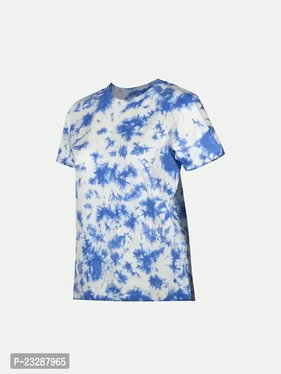 Rad prix Teen Girls Blue Tie  Dye top-thumb2