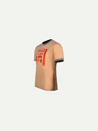 Rad prix Men Coral Printed Tees Coca Cola Ringer T Shirt-thumb1