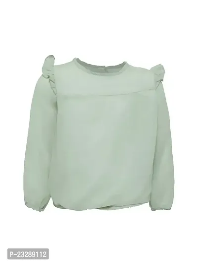 Rad prix Green Solid Blouse (4-5Y, Light Green)