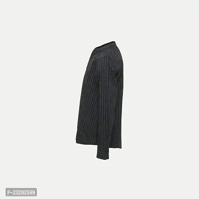 Rad prix Boys Black Pin-Check Shirt-thumb3