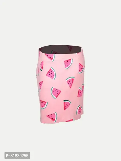 Teen Boys Pink Printed Shorts-thumb3