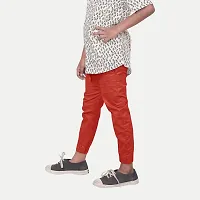 Rad prix Teen Boys Orange Woven Joggers-thumb1