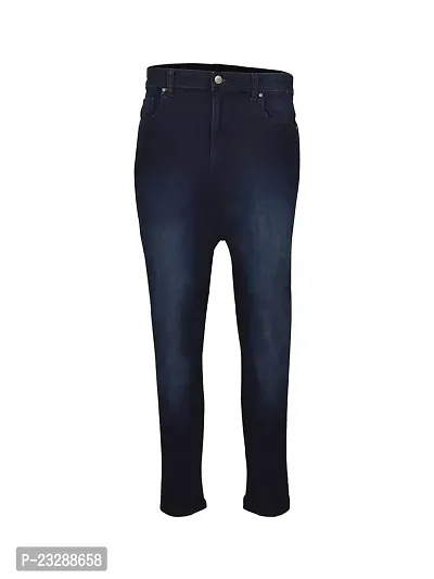 Rad prix Women Blue Denim Casual Pant