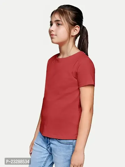 Red Solid T-Shirt-thumb0