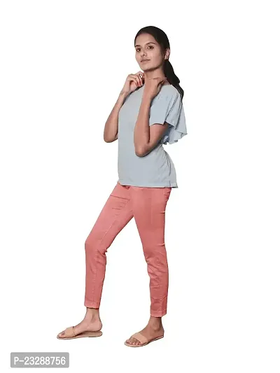 Rad prix Women Pink Denim Pants