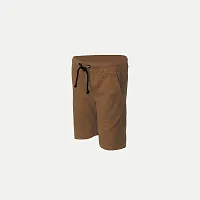 Rad prix Boys Brown Solid Shorts-thumb1
