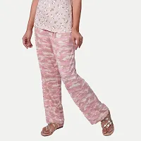 Rad prix Women Pink Printed Loungewear Pants-thumb2