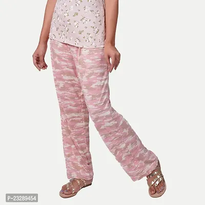 Rad prix Women Pink Printed Loungewear Pants-thumb3