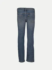 Rad prix Girls Light Blue Heavy Washed Denim Pant-thumb3