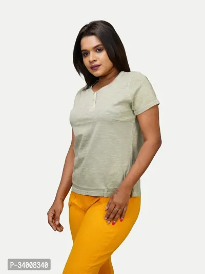 Elegant Cotton Tshirt For Women-thumb2