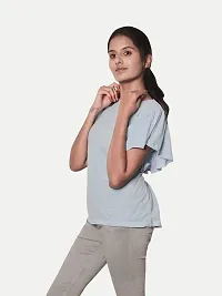 Rad prix Women Solid Casual Top - Light Blue Colour-thumb1