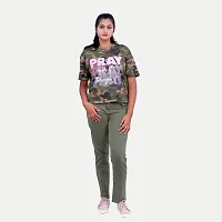 Rad prix Women Green Denim Pants-thumb2