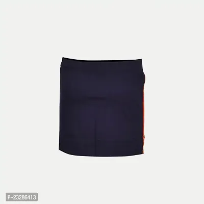 Rad prix Navy Solid Casual Shorts-thumb4