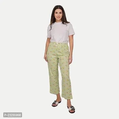 Rad prix Women Light Green Pyjamas with an Apple Print-thumb3