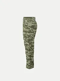 Rad prix Teen Boys Green Camouflaged Cargo Pants-thumb2