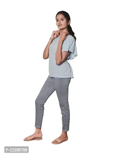 Rad prix Women Grey Denim Pants