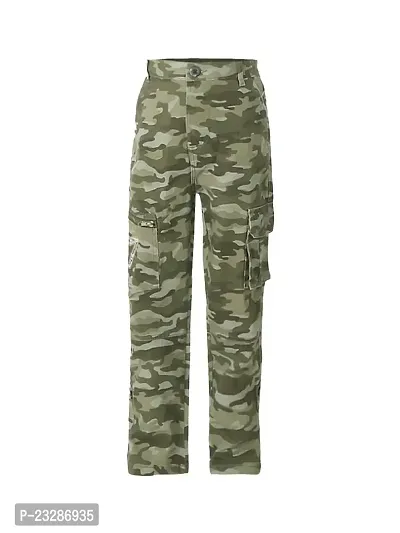 Rad prix Boys Camouflaged Cargo Pants-thumb0
