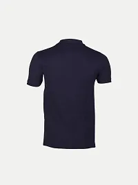 Rad prix Men Solid Cotton Slim Fit Printed Polo T-Shirt-thumb3