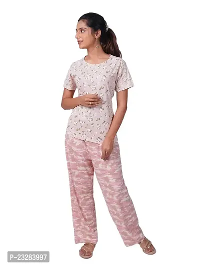 Rad prix Women Printed Loungewear Pants-thumb0