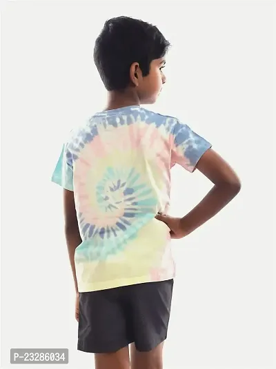 Rad prix Multicoloured Tie-Dye Printed- T-Shirt-thumb4