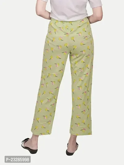 Rad prix Women Light Green Pyjamas with an Apple Print-thumb4