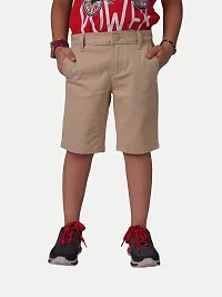 Rad prix Boys Beige Chino Shorts-thumb1