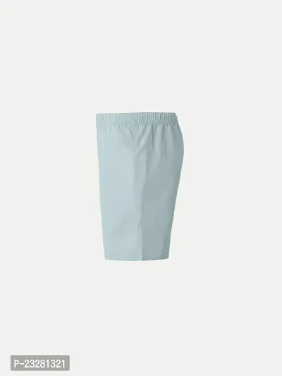 Rad prix Boys Sky Blue Solid Casual Shorts-thumb3