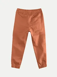 Rad prix Boys Pastel-Orange Woven Joggers-thumb3