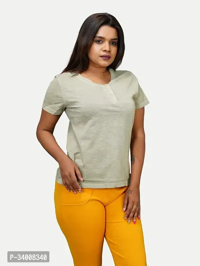 Elegant Cotton Tshirt For Women-thumb3