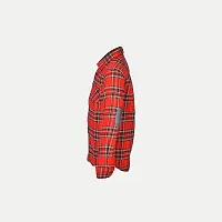 Rad prix Boys Red Multi-Checked Shirt-thumb2