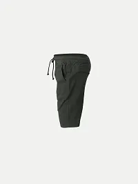 Rad prix Boys Black Solid Shorts-thumb2