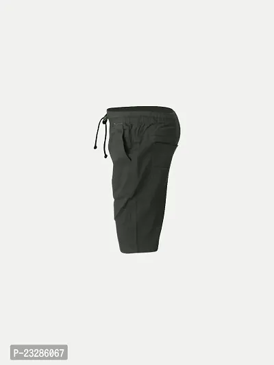 Rad prix Boys Black Solid Shorts-thumb3