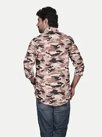 Rad prix Men All-Over Military Red Camouflage Shirt-thumb3