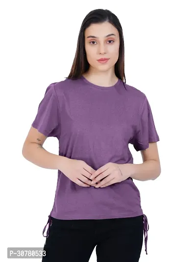 Womens Purple Haze Ruched Tops