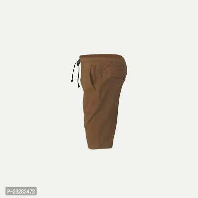 Rad prix Boys Brown Solid Shorts-thumb3