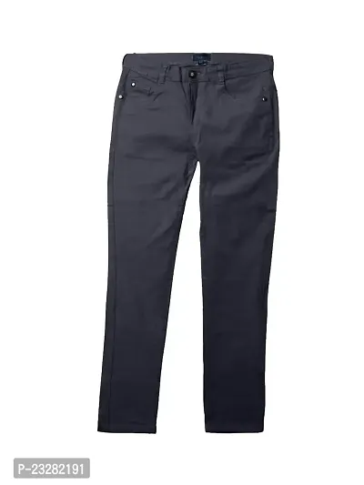 Rad prix Boys Navy-Blue Regular-fit Trousers-thumb0