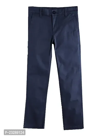 Rad prix Teen Girls Navy Chino Pants-thumb0