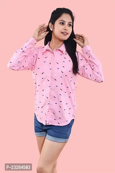 Rad prix Womens Casual Printed Shirt-thumb4